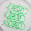 Elastic Hair Ties Elastics,Stretch Rubber Bands,12pcs,Women Elastic Knotted Hair Rope