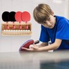 Ping Pong Storage Holder, Ping Pong Paddle Storage Rack,Wall-Mount Table