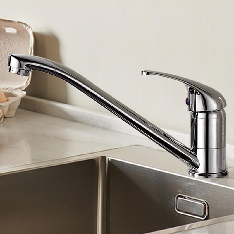 Kitchen Tap Brass 360° Rotatable Kitchen Tap High Pressure Sink