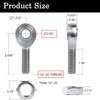 GaiRen 1/2” Heim Joints Kit, 0.5” Rod End Chromoly Joints