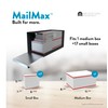 Architectural Mailboxes MailMax™ Heavy Duty, Modern Steel Metal Post Mounted