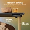HUANUO 32 x 19 inch Electric Standing Desk Adjustable Height,