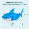 SwimWays Rainbow Reef Shark Water-Activated Pool Toy for Ages 5+