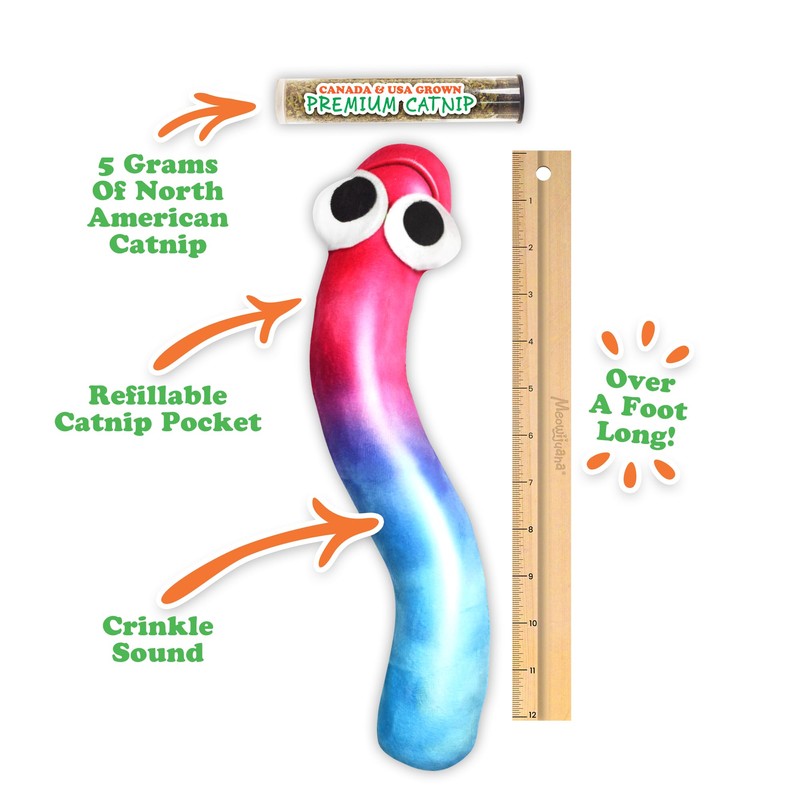 Meowijuana | Get Kickin' Refillable Gummy Worm