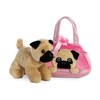 Aurora® Fashionable Fancy Pals™ Peek-A Boo Pug Stuffed Animal -