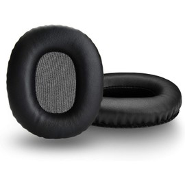Yizhet Replacement Earpads Compatible with MARSHALL Monitor Headphones, 1 Pair Ear Pads for MARSHALL Monitor Replacement Ear Cushion Pads made of Protein Leather & Memory Foam (Black)