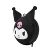 Bioworld Kuromi Convertible Neck Pillow with Eye Mask & 3D