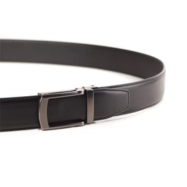 BelePala Ratchet Belt for Men Big and Tall Waist 72 to 76 Inch Black