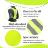 VEGCOO Reflective Running Vest Set, Adjustable High Vis Running Vest