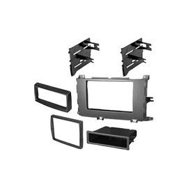 CACHÉ KIT598 Bundle with Car Stereo Installation Kit for Toyota Sienna Van 2011 – 2014 in Dash Mounting Kit, Harness for Single or Double Din Radio Receiver (3 Item)
