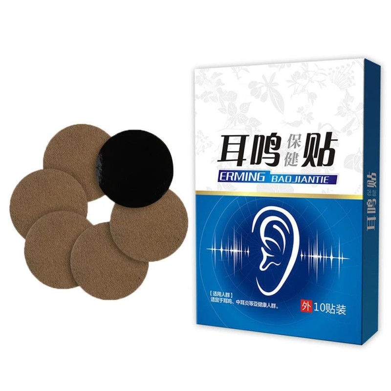 Tinnitus Patch Ear Hearing Loss Sticker Herbal Extract Plaster Health
