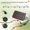 addlon 102(96+6) FT Solar String Lights Waterproof,Patio Lights Solar Powered