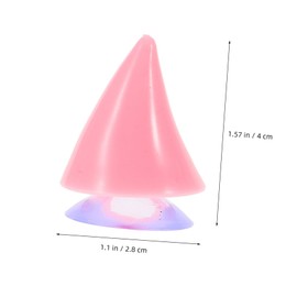 ABOOFAN 1 Pair Small Devil Horns for Motorcycle Helmet Reusable Helmet Decor with Suction Cups Stylish Retro Look Durable Motorcycle Accessory