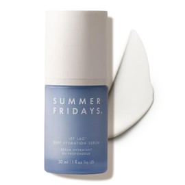 Summer Fridays Jet Lag Deep Hydration Serum - Moisturizing face for dry skin with glycerin and squalane Helps soothe skin's barrier and reduce fine lines and wrinkles (1 ounce) 1 Ounce / 여름 금요일 시차 딥 하이드레이션 세럼 - 글리세린과 스쿠알란이 함유된 건조한 피부를 위한 보습 페이스 피부 진정 장벽 개선 및 잔주름 주름 개선에 도움 (1온스) 1 Ounce