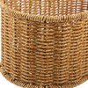 Kichvoe Woven Wicker Baskets Plastic Wall Hanging Basket With Small