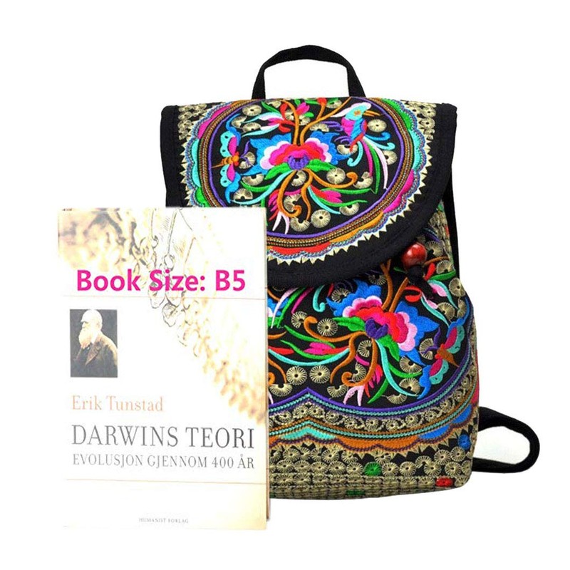 Xrten Vintage School Backpack Bohemian Backpack Women's Vintage Backpack Canvas