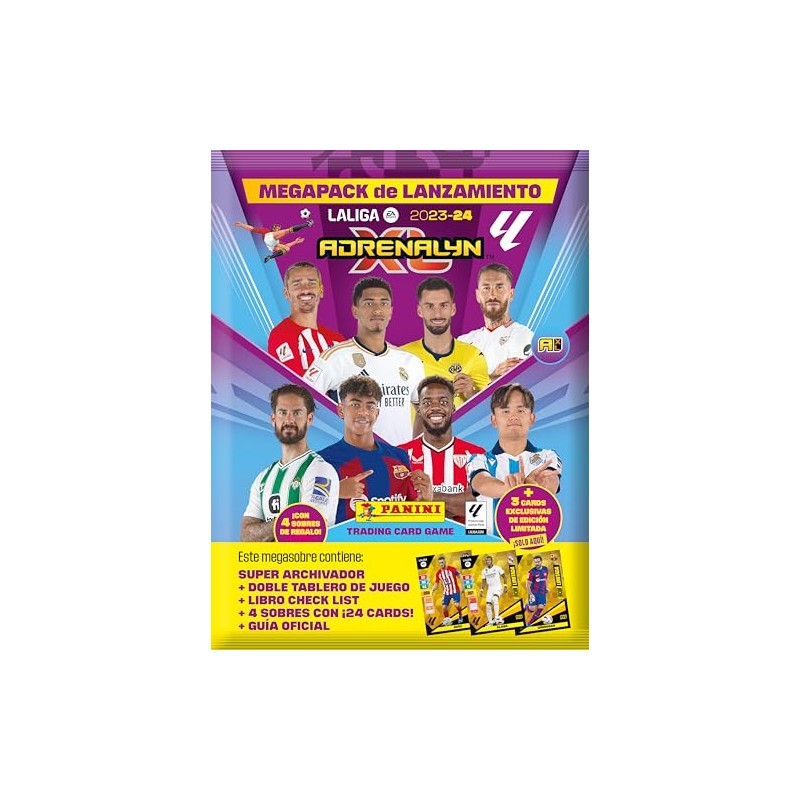 Adrenalyn 2023/2024 005001spe2 Mega Pack, Multi-Colour