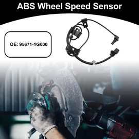 Partuto ABS Wheel Speed Sensor Front Right ABS Sensor Anti-lock Braking System Sensor No.95671-1G000 for Kia Rio 2006-2011, for Kia Rio5 2006-2011