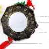 KFMX Colgante Espejo Feng Shui Chino Buena Suerte Fortuna Nudo