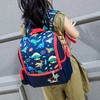 Children Cartoon Dinosaur Pattern Backpack Kid Cute Travel Portable Schoolbag