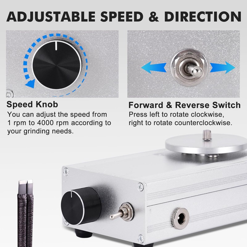 Consfly Engraving Knife Sharpening Machine 0-4000 RPM Carving Tool Grinding
