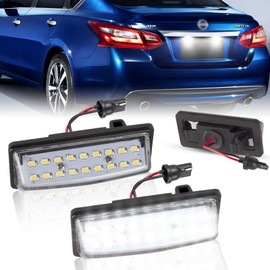 POPMOTORZ LED License Lamp E13 Note Aura / NV350 Caravan E26 / E52 Elgrand / C25 C26 Serena / E12 Note License Plate Light Nissan
