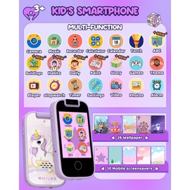 Kids Toy Smartphone, Gifts and Toys for Girls Ages 3-7, KP002