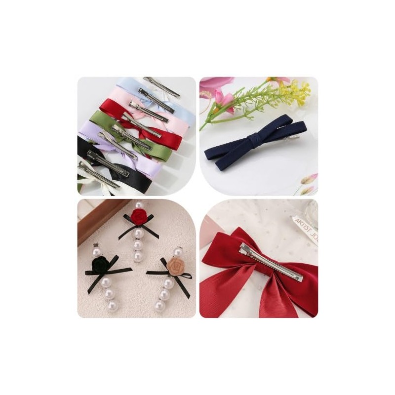 100 Pzs Pinzas de Cocodrilo para Cabello, Broche Cocodrilo, Pinzas