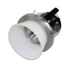 Lightolier D3Mr03 3" Open Downlight With Angled Double Opal Glass