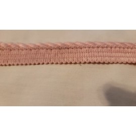 PETAL PINK COTTON LIP CORD BY THE YARD