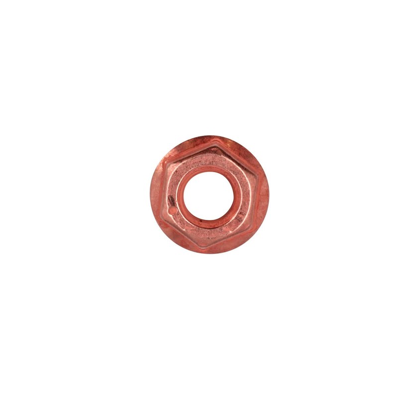 Connect 30737 Copper Flashed Nut Flanged & Self Locking M8