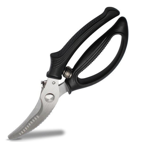 Jiozermi Poultry Shears, Stainless Steel Heavy Duty Kitchen Scissors with