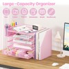 OPNICE Desk Organizers and Accessories, 5-Tier Paper File Organizer with
