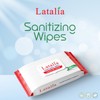 Latalia Hand Sanitizing Wipes - Pack of 2 Alcohol Wipes