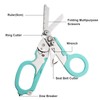 Trauma Shear,Emergency Response Scissors with 1 Black Holster,Stainless Steel Multifunction