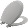 Bemis 500EC Durable Wood Toilet Seat with Easy Clean Hinges,