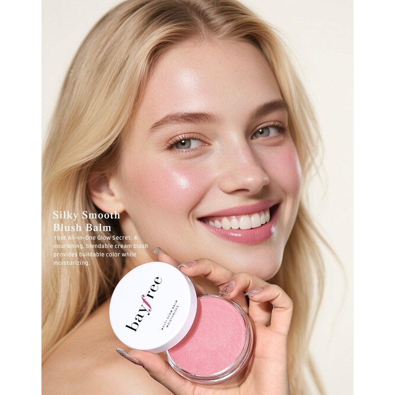 bayfree Multi Glow Balm Blush for Cheeks Blush Face Dewy
