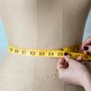Rumyve Dual Sided Body Measuring Ruler,Soft Cloth Body Tape Measure,Fabric
