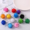 200pcs Glitter Tinsel Pom Poms Sparkle Balls Christmas Decoration (Blue)