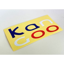 Kangoo Tricolor Emblem Sticker for Renault Kangoo