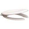 ProFlo PFTSCOFC2000WH PFTSCOFC2000 Elongated Open Front Toilet Seat with Cover
