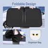 300T Windshield Sun Shade for Model Y Model 3, Cool