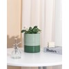 Fayoula Self Watering Pots for Indoor Plants, 6 Inch Ceramic