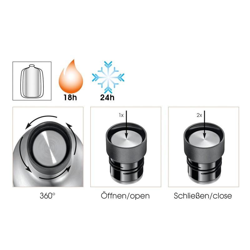 cilio 544831 Stainless Steel Thermal Flask