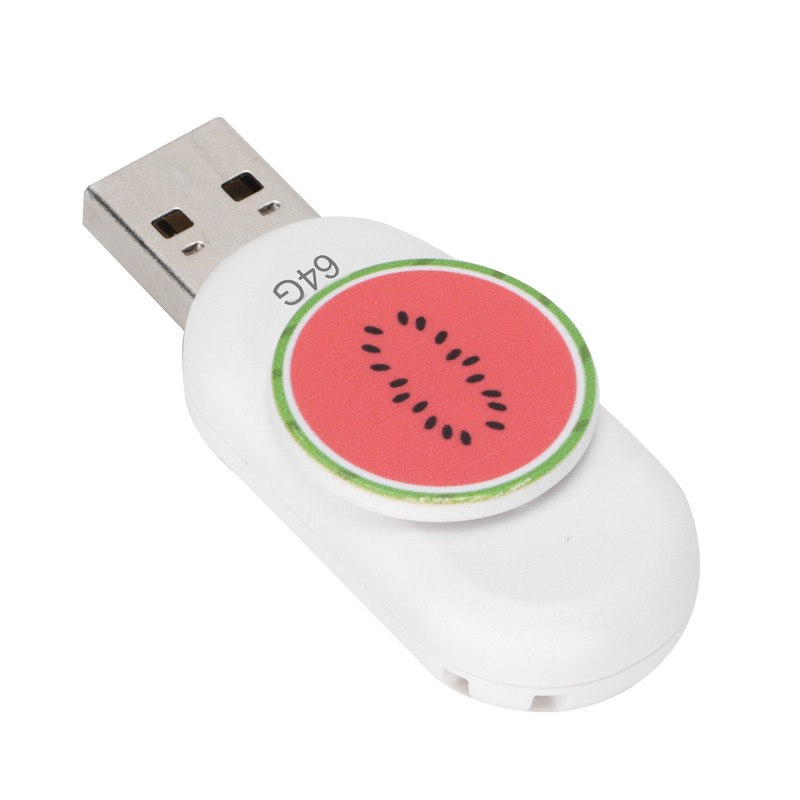 USB Flash Drive Innovative Watermelon Shape Portable Durable Stable Moistureproof