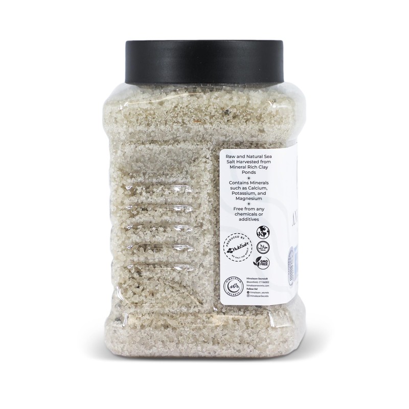 Ankerio Gray Sea Salt - 5 LB Jar, For Home