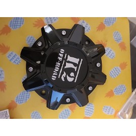 K2 Off Road Wheel Center Caps #CW0396 gloss Black (1)