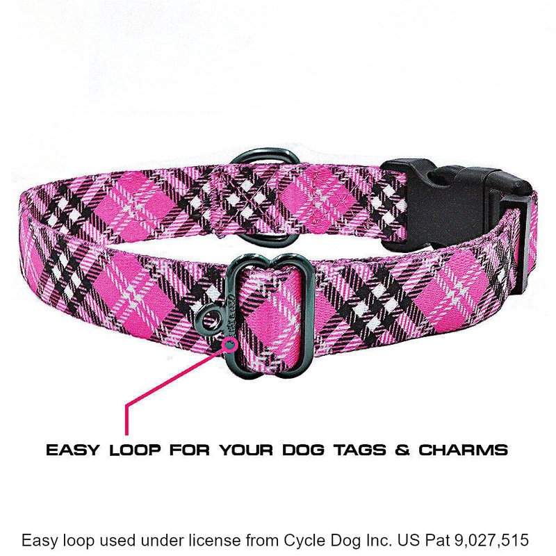 Max and Neo Plaid Pattern Neo Dog Collar - We