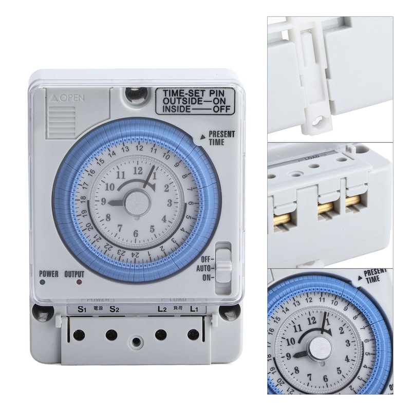 Timer Switch Mechanical Time Switch for Household Time Control Electronic