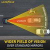 Goodyear 17” Panoramic Rear View Mirror – Universal Wide Angle